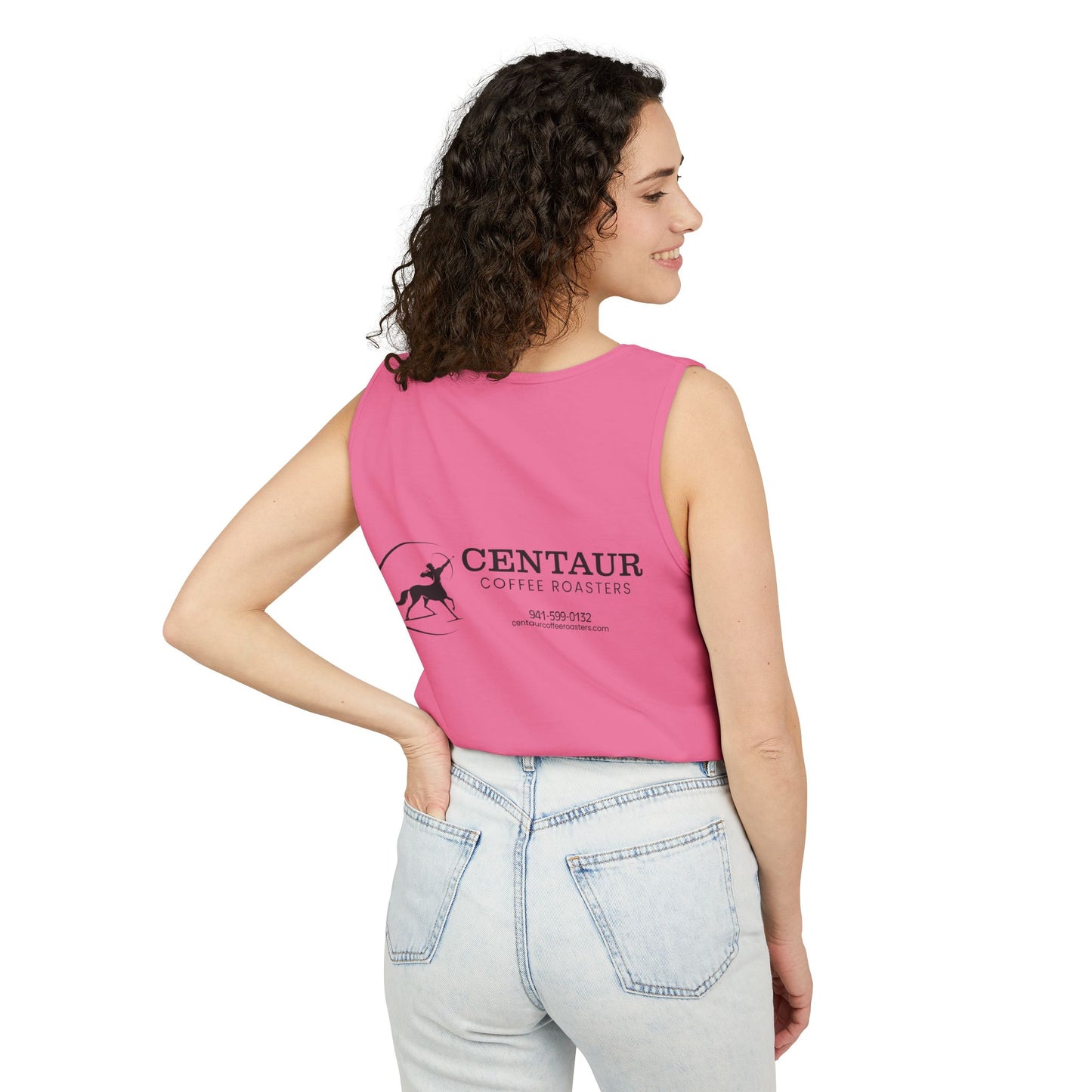 Centaur Coffee Roasters Logo Tank