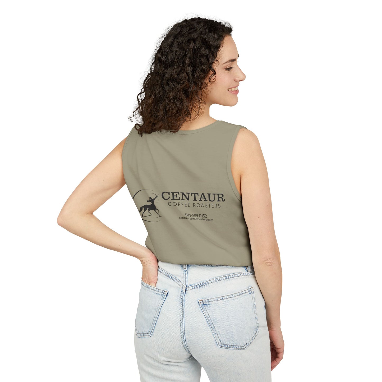 Centaur Coffee Roasters Logo Tank