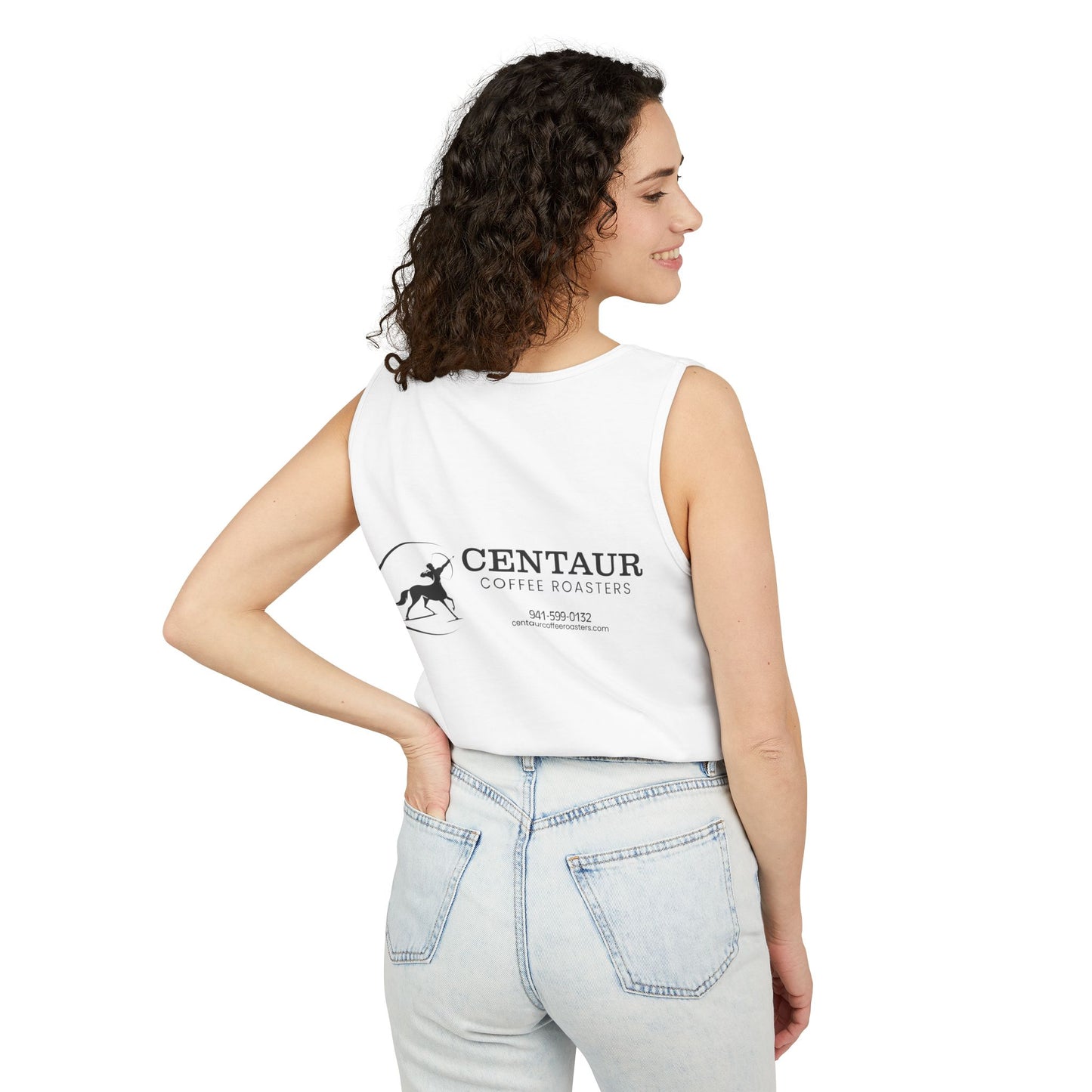 Centaur Coffee Roasters Logo Tank