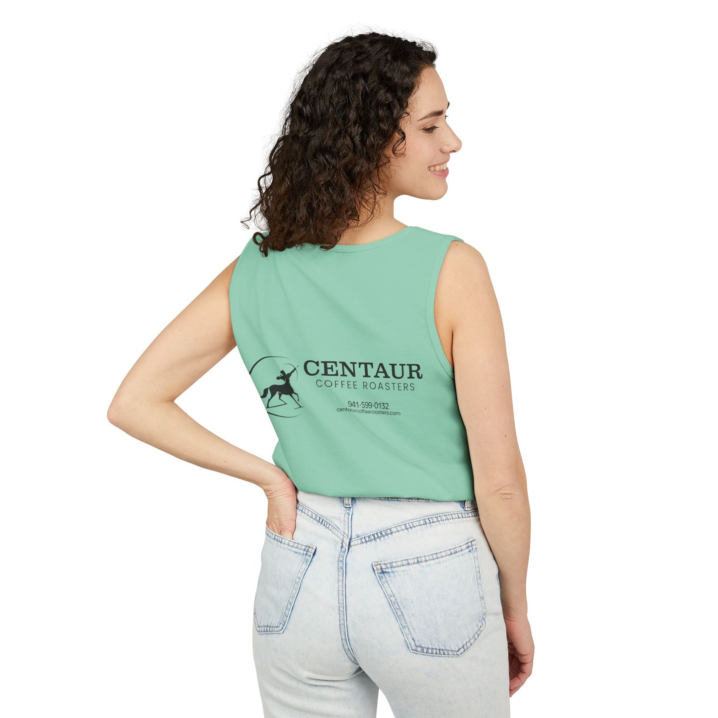 Centaur Coffee Roasters Logo Tank