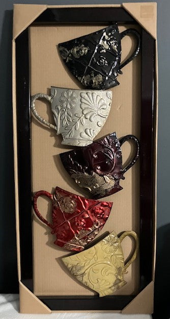 Coffee Cup Wall Hanging Decoration